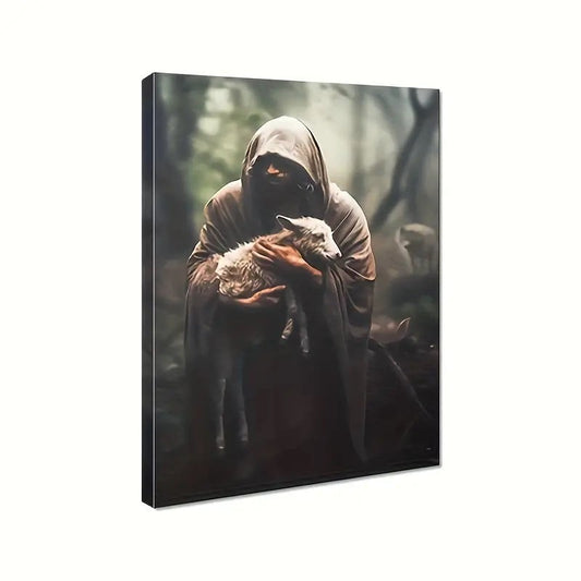 He Carried Wall Art Canvas