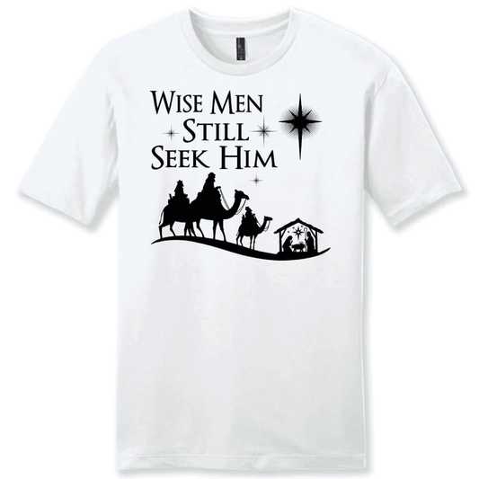 Wise men still seek Him Christmas Men's t-shirt