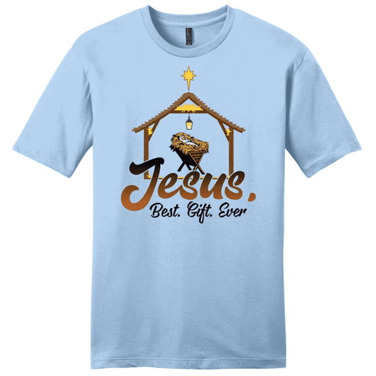 Jesus best gift ever, Baby Jesus in a manger, Men's t-shirt