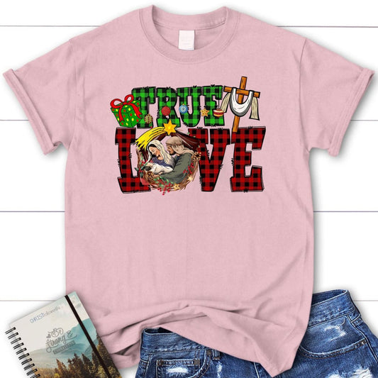 True love, Buffalo plaid, Christmas Women's t-shirt