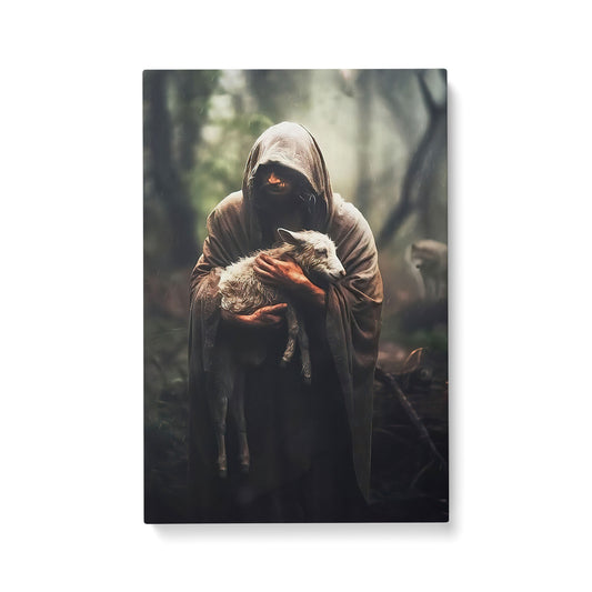 He Carried Wall Art Canvas