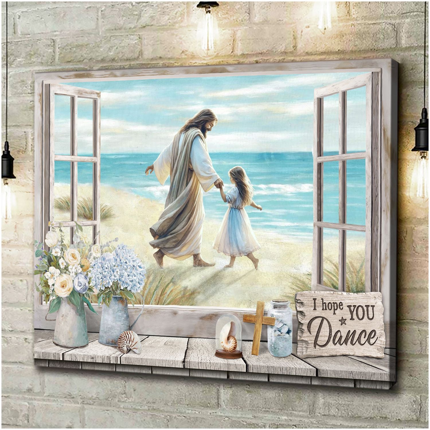 Christian Gifts for Women I Hope You Dance Christian Art Canvas Print