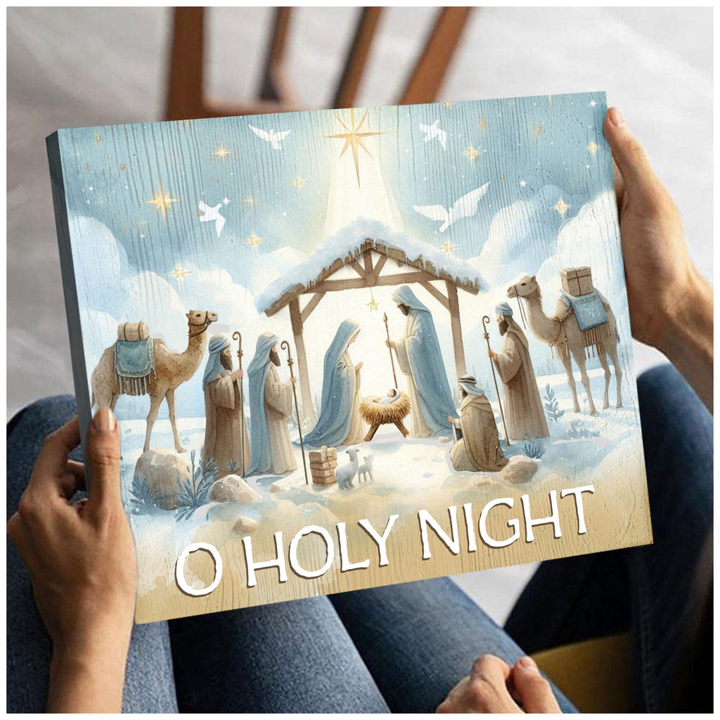 Nativity Art Christmas Wall Art The Birth Of Jesus