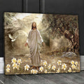 Meadow landscape, A new day has come canvas-wrap-print