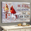 Be Still And Know That I Am God canvas