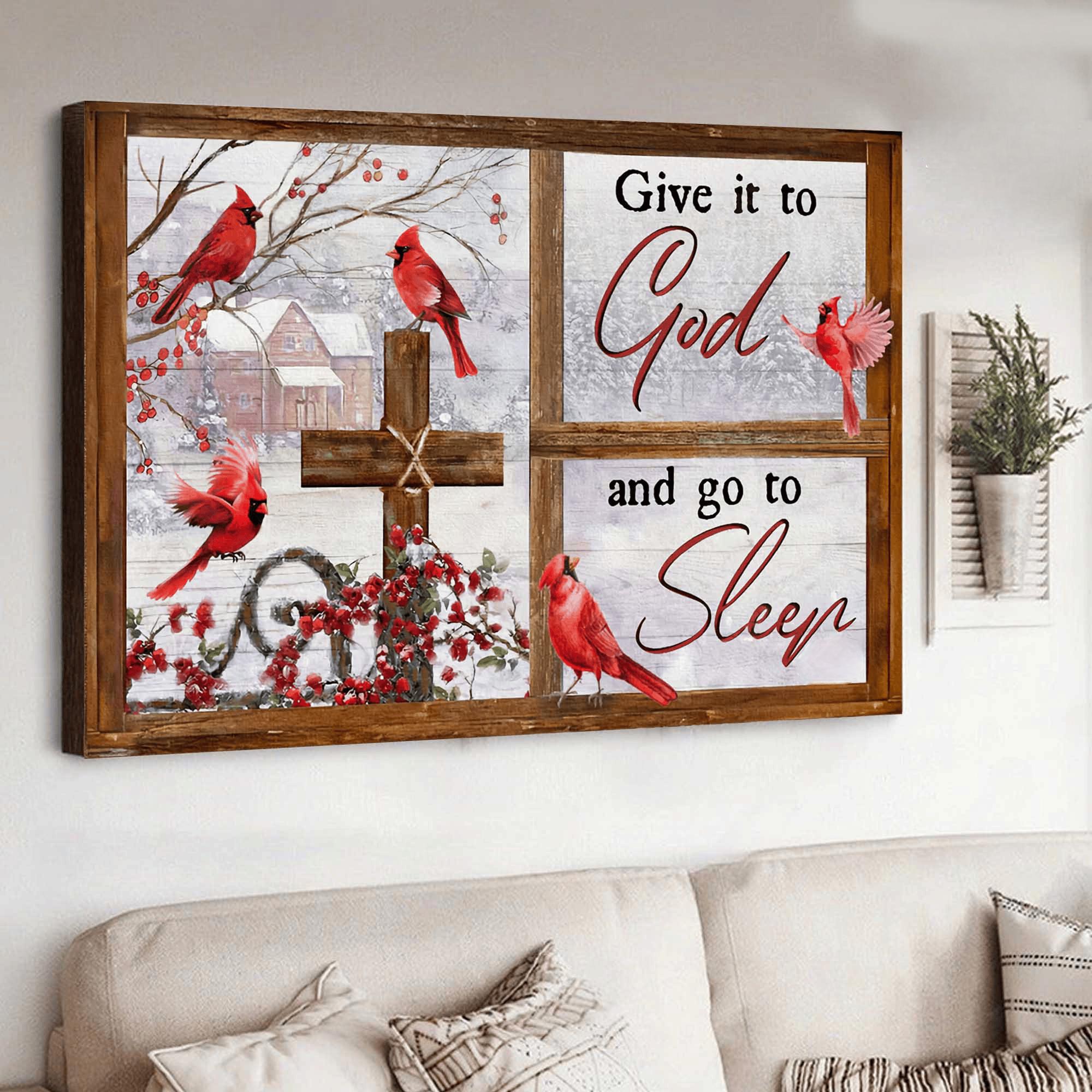 Give it to God and go to sleep canvas-wrap-print_01