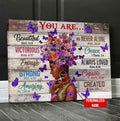 Custom Name You Are Canvas