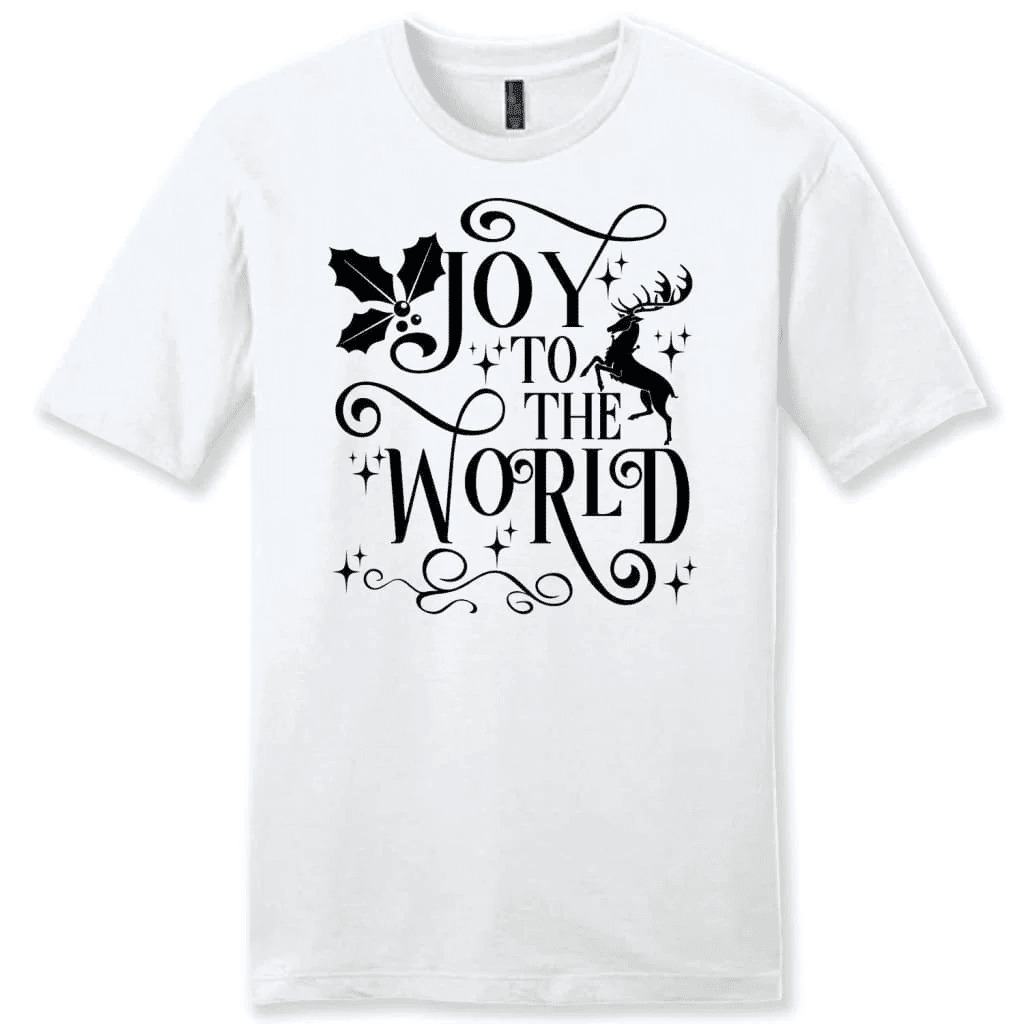 Christian Christmas t-shirts, Joy to the world Men's t-shirt