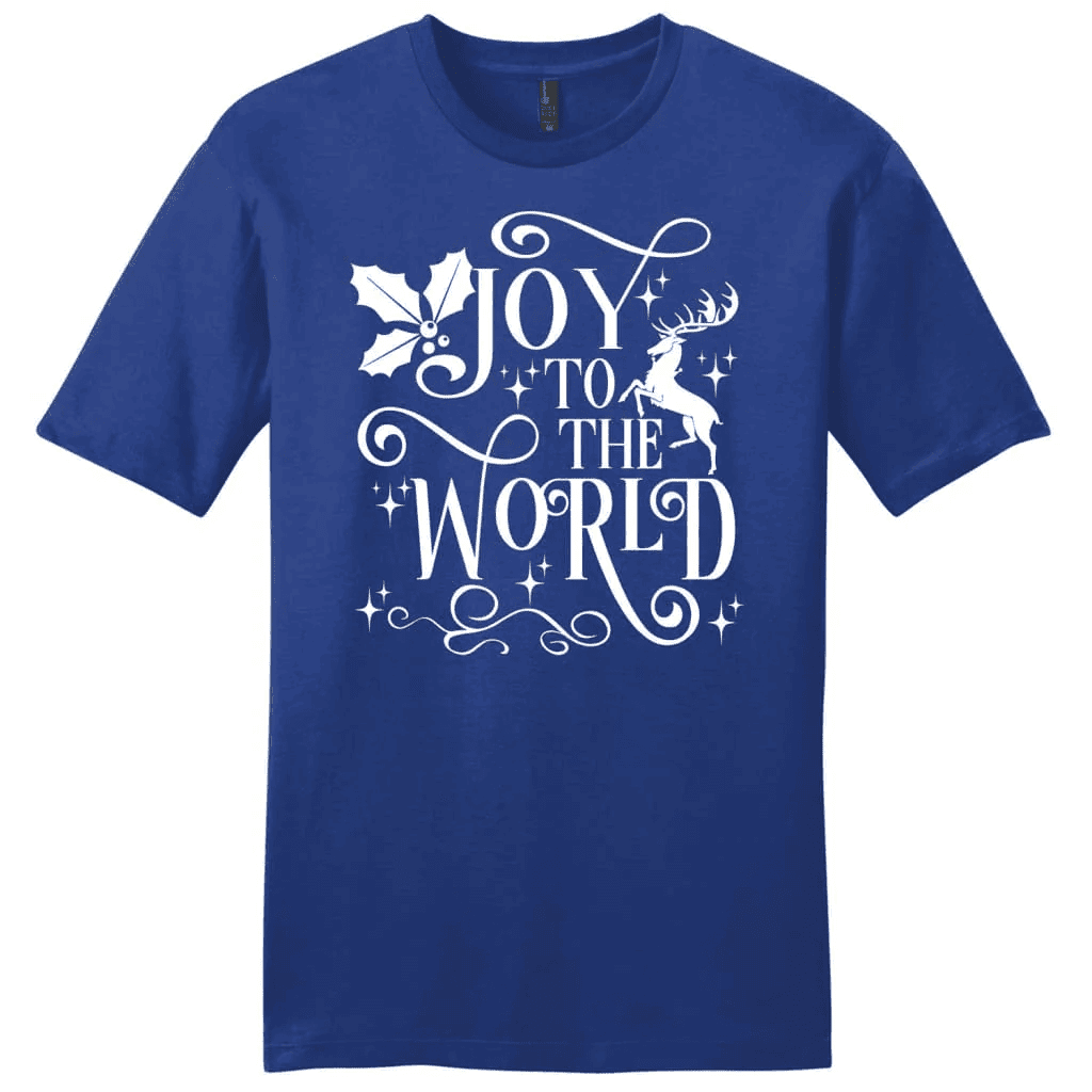 Christian Christmas t-shirts, Joy to the world Men's t-shirt