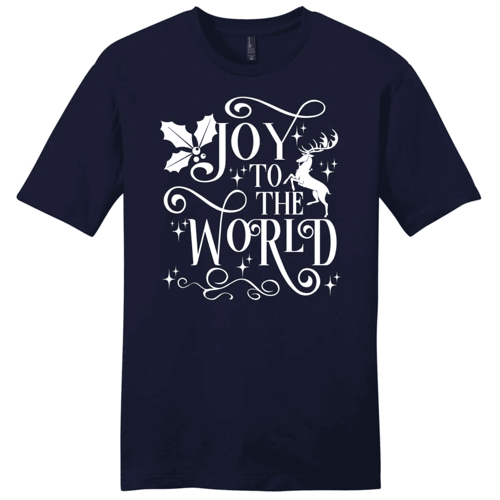 Christian Christmas t-shirts, Joy to the world Men's t-shirt