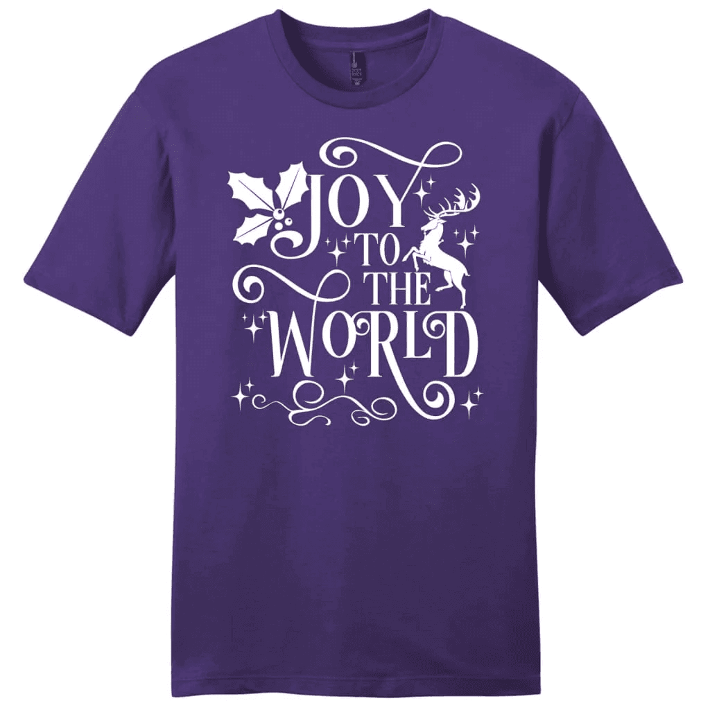 Christian Christmas t-shirts, Joy to the world Men's t-shirt