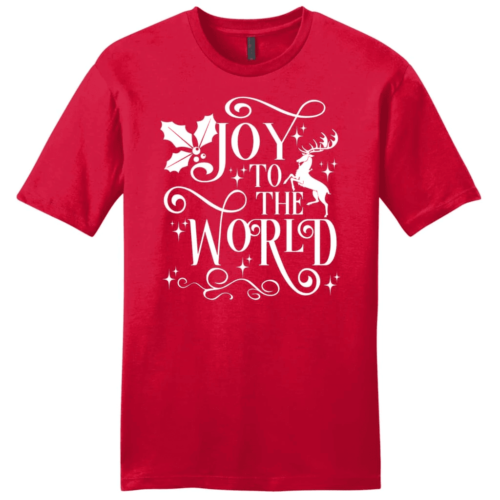 Christian Christmas t-shirts, Joy to the world Men's t-shirt
