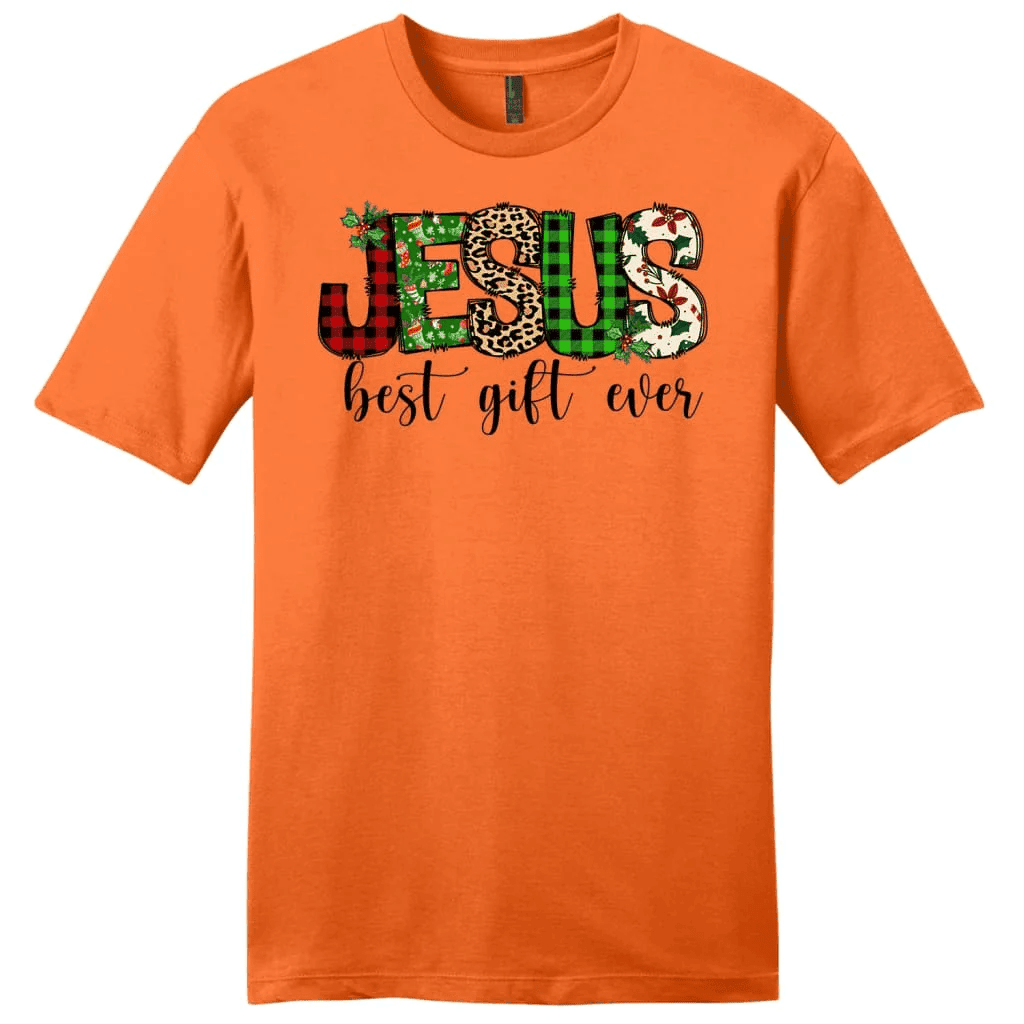 Jesus best gift ever Buffalo plaid leopard Men's t-shirt
