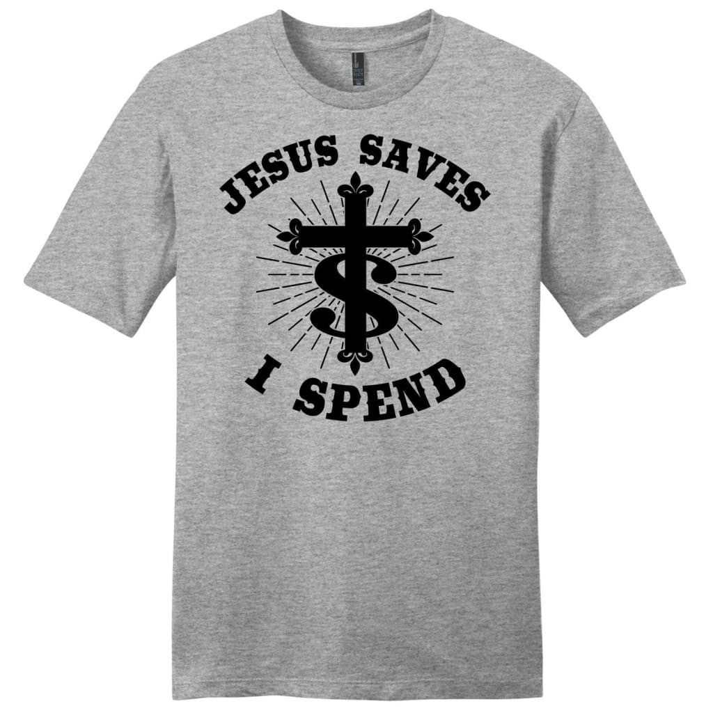 Jesus saves I spend shirt, Men's Christian t-shirts, Jesus shirts