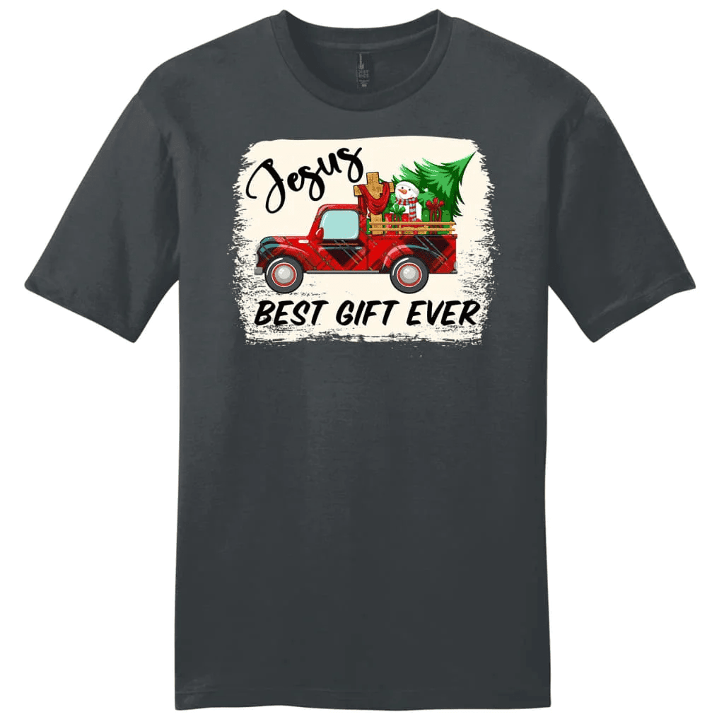 Jesus best gift ever Red truck Christmas Men's t-shirt