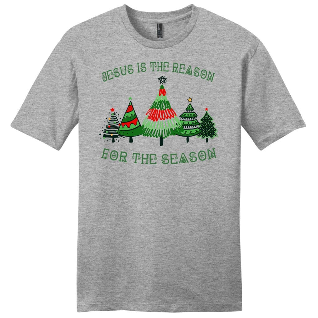 Jesus is the reason for the season Christmas tree Men's t-shirt