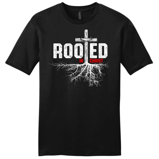 Rooted in christ Men's t-shirt