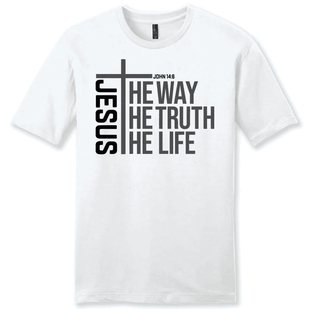Jesus the way the truth the life Menâ�E�E��E�E�s t-shirt