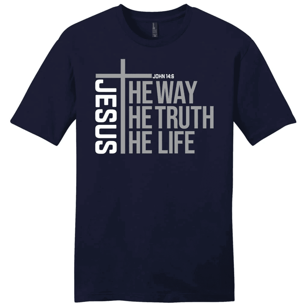Jesus the way the truth the life Menâ�E�E��E�E�s t-shirt