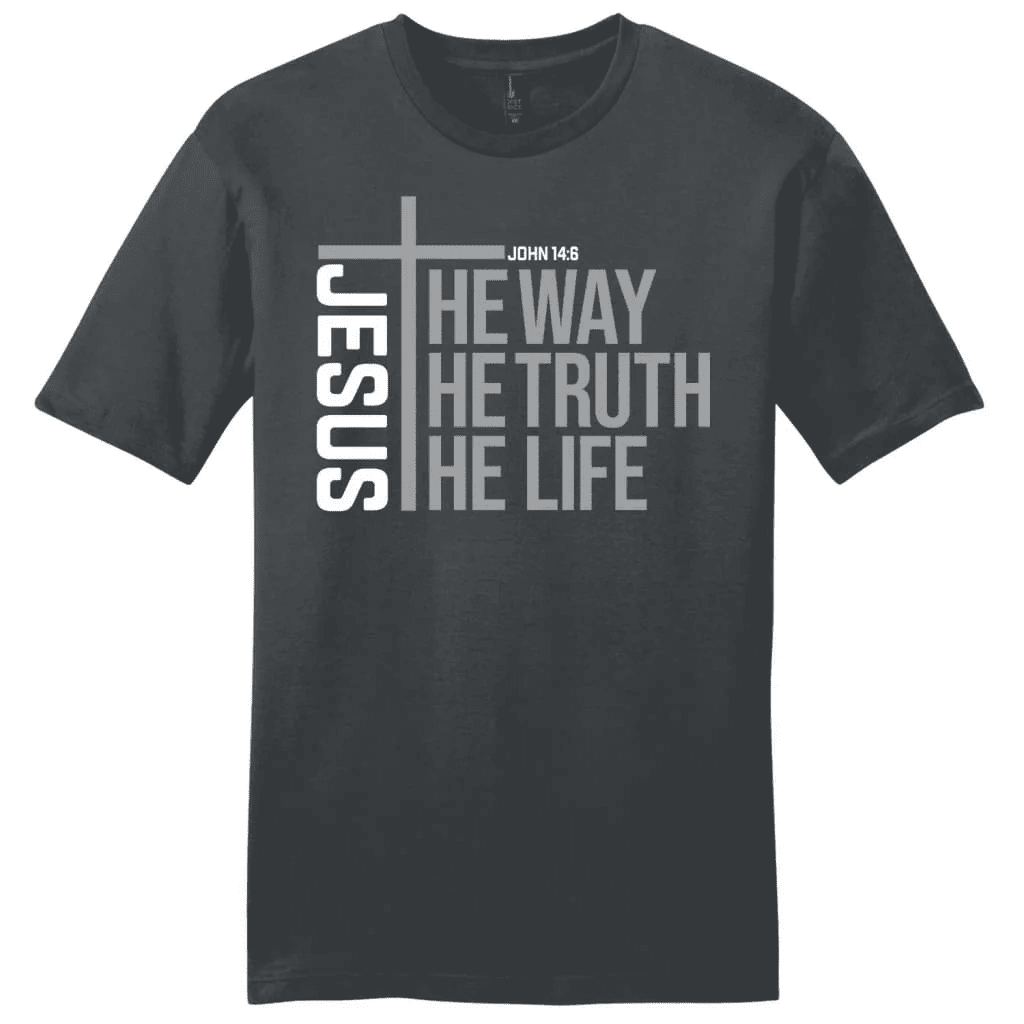 Jesus the way the truth the life Menâ�E�E��E�E�s t-shirt