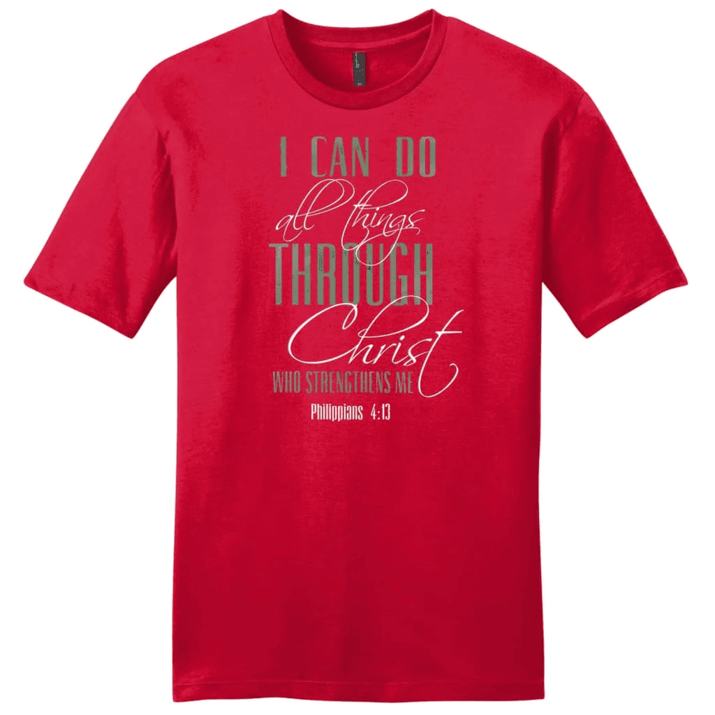 I can do all things through Christ Men's t-shirt