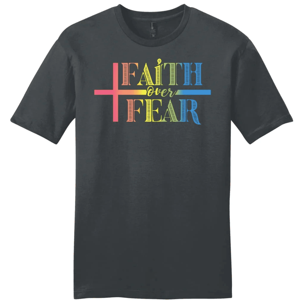Faith over fear t-shirt, Faith shirts, Men's Christian t-shirts