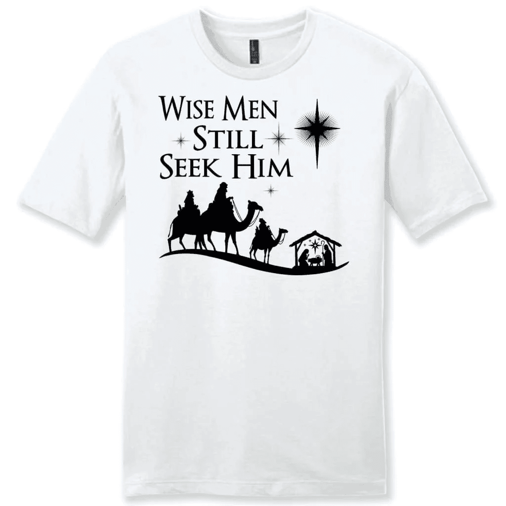 Wise men still seek Him Christmas Men's t-shirt