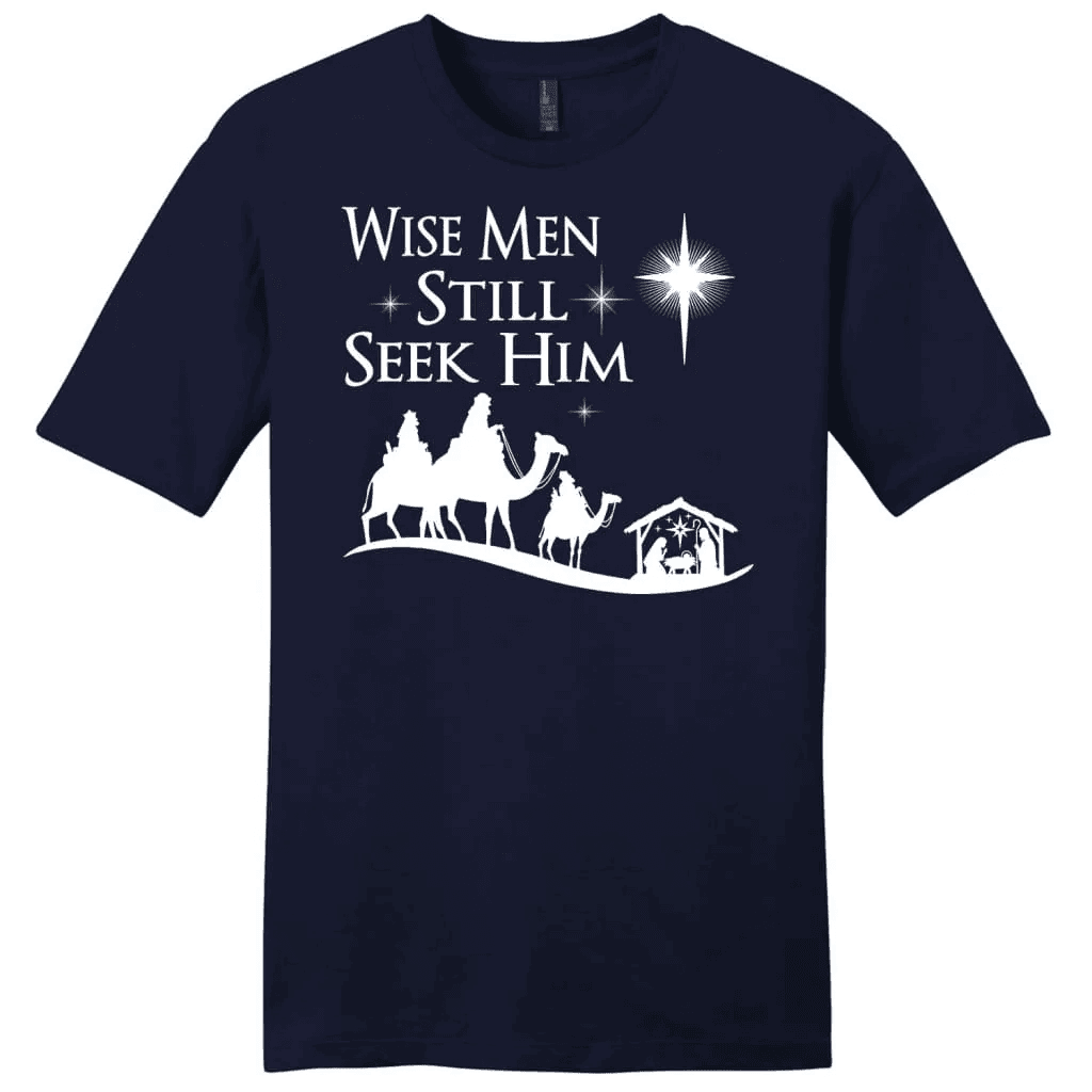 Wise men still seek Him Christmas Men's t-shirt