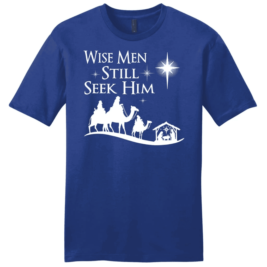 Wise men still seek Him Christmas Men's t-shirt