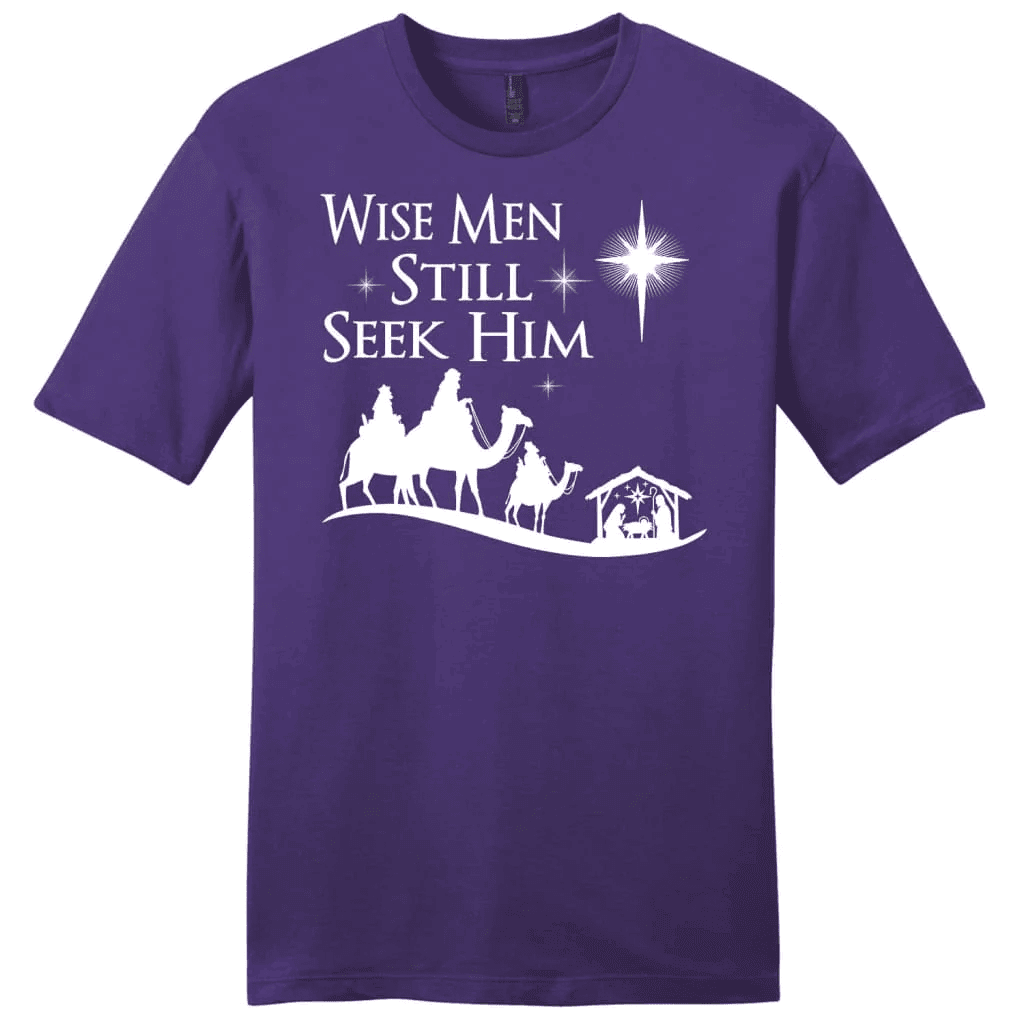 Wise men still seek Him Christmas Men's t-shirt