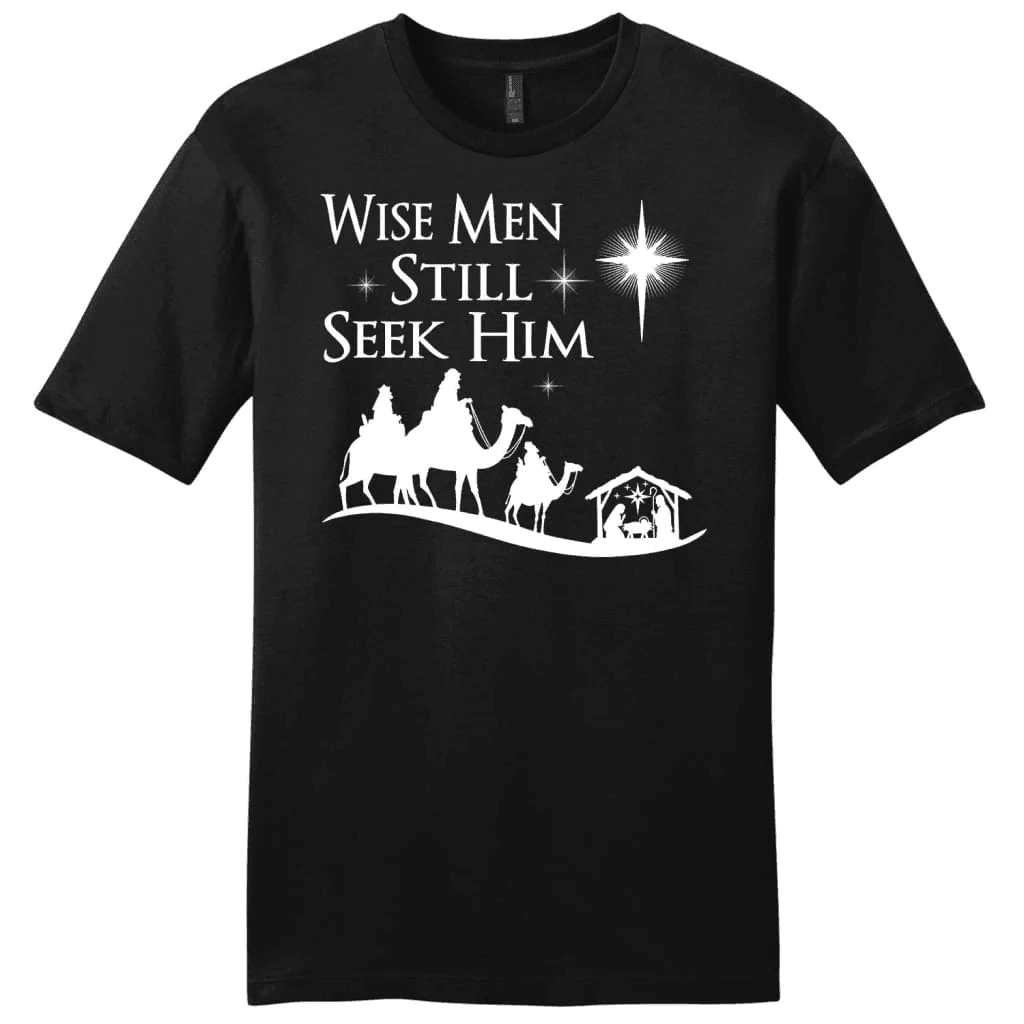 Wise men still seek Him Christmas Men's t-shirt