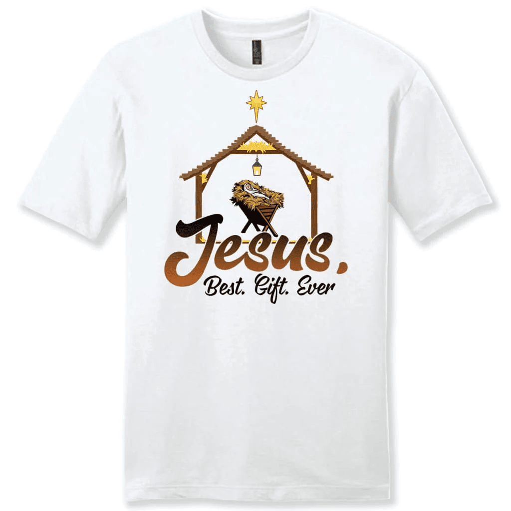 Jesus best gift ever, Baby Jesus in a manger, Men's t-shirt