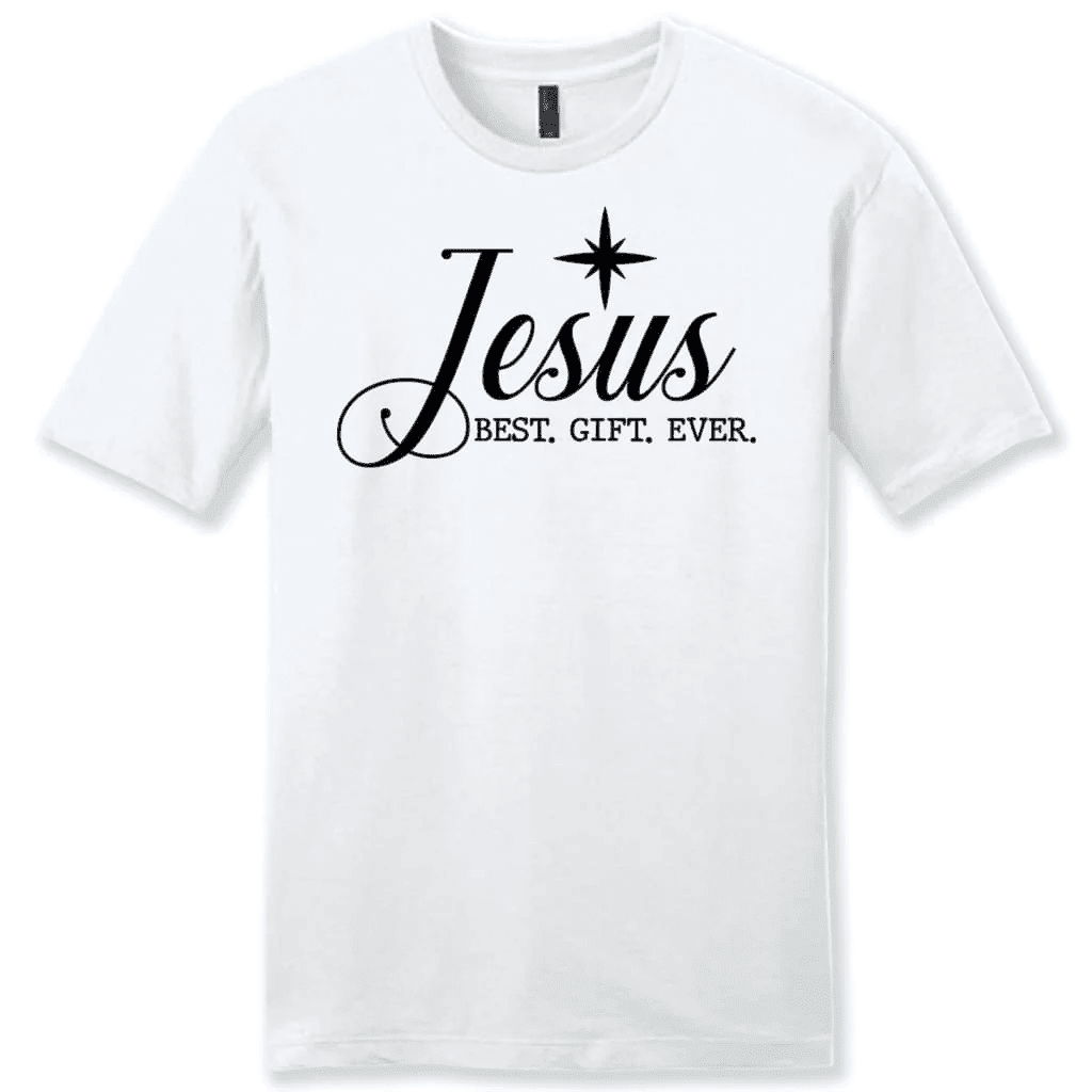 Christian Christmas t-shirts: Jesus best gift ever Men's t-shirt