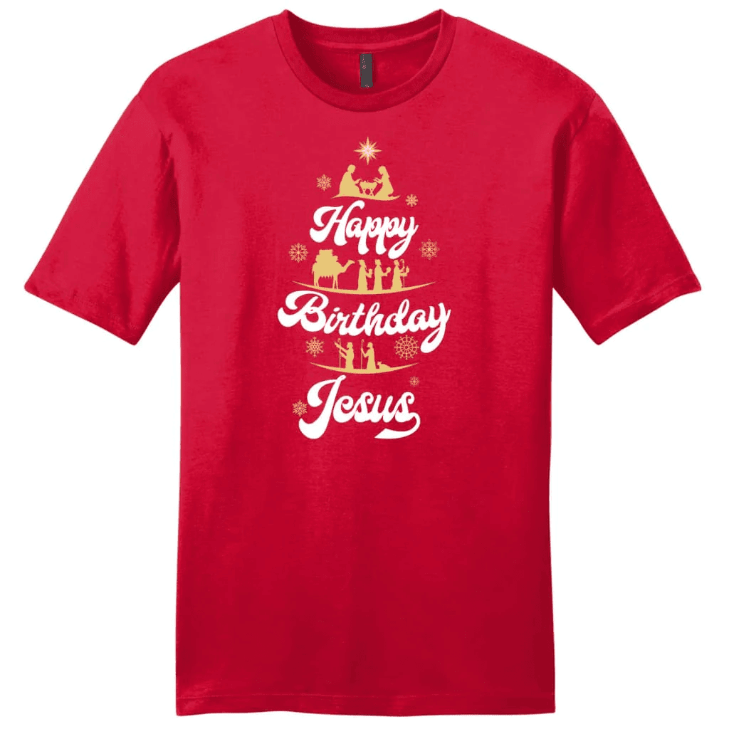 Happy Birthday Jesus Christmas Men's t-shirt