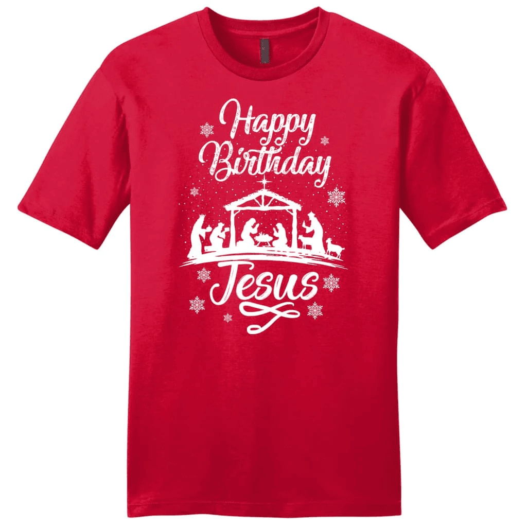 Happy birthday Jesus shirt - Men's Christian t-shirt