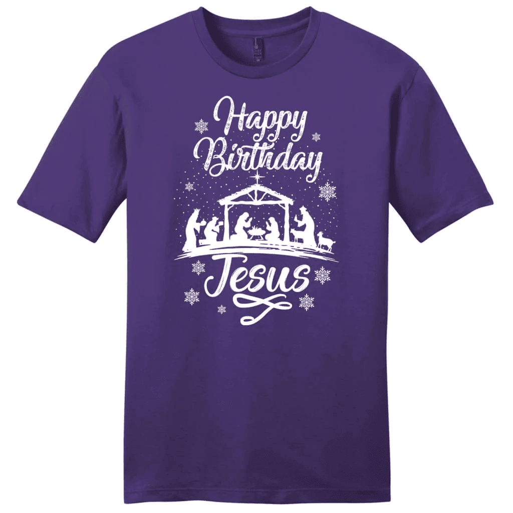 Happy birthday Jesus shirt - Men's Christian t-shirt