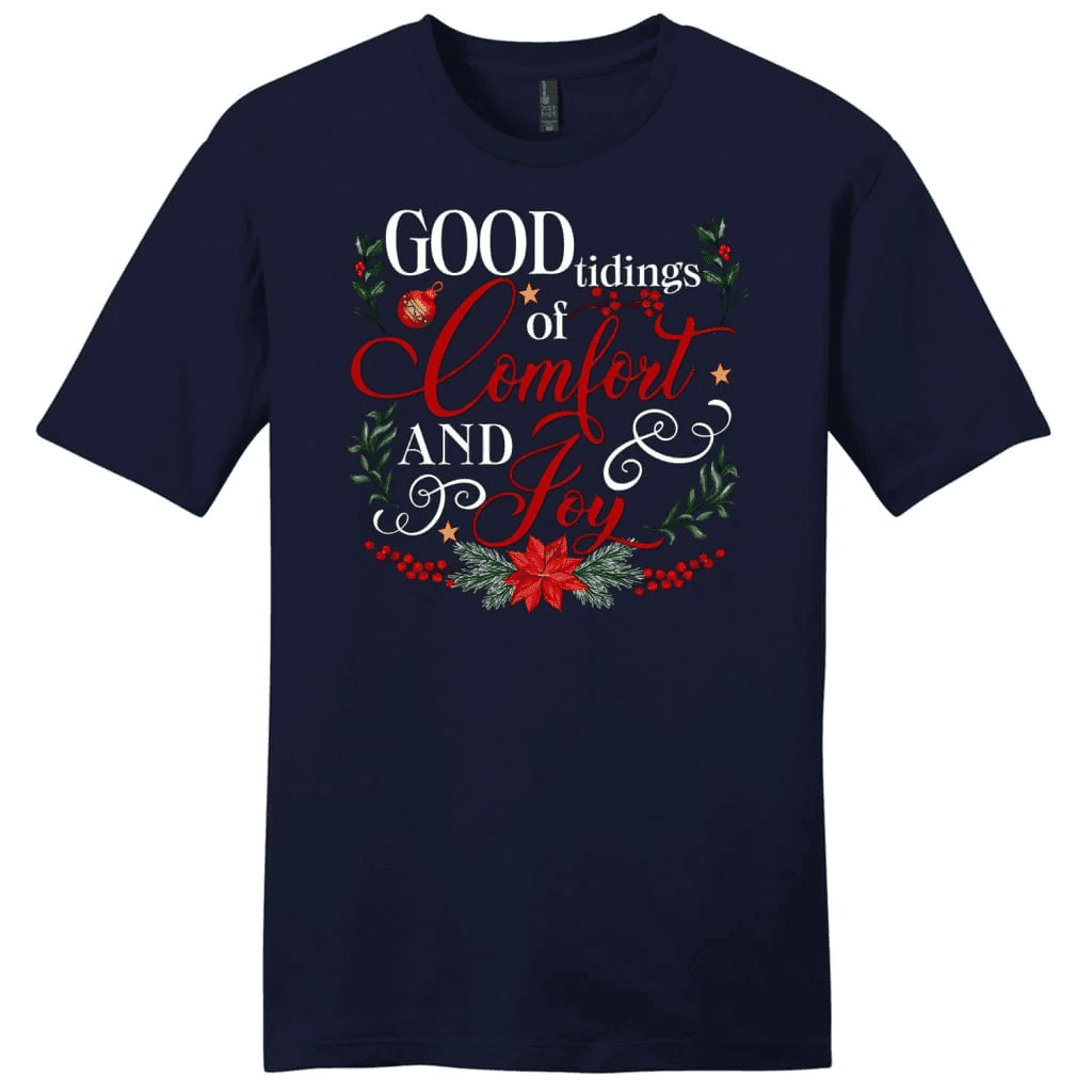 Good tidings of comfort and joy Christmas Men's t-shirt
