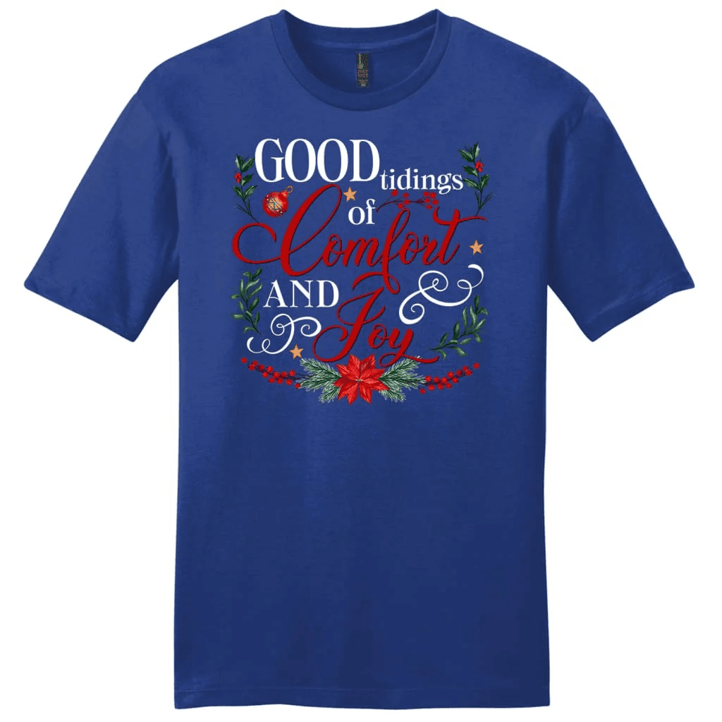 Good tidings of comfort and joy Christmas Men's t-shirt