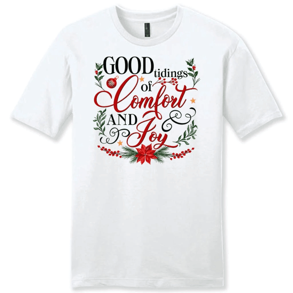 Good tidings of comfort and joy Christmas Men's t-shirt