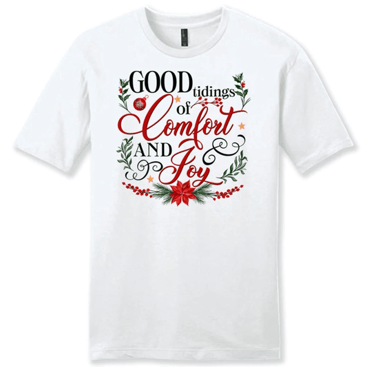 Good tidings of comfort and joy Christmas Men's t-shirt