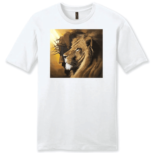 The Lion of Judah Jesus Christ t-shirt, Men's Christian t-shirts, Jesus shirts