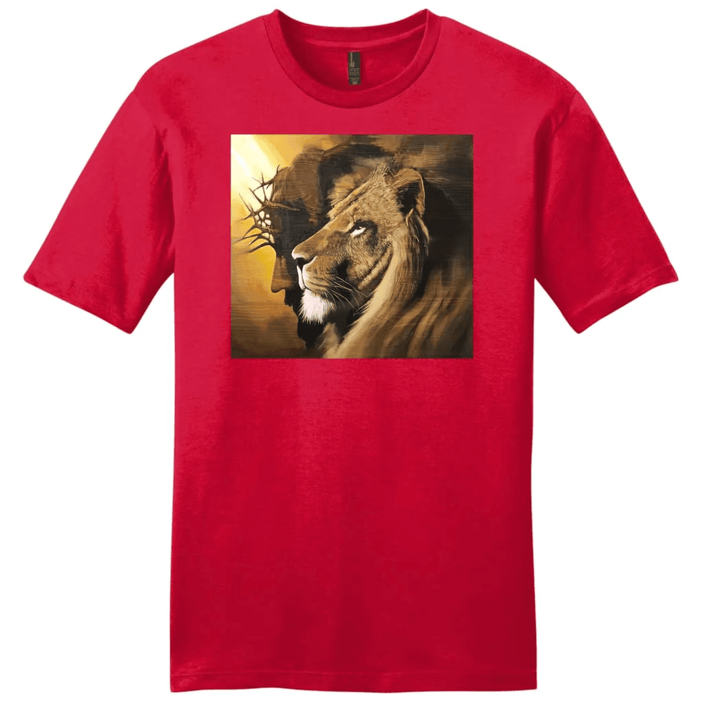 The Lion of Judah Jesus Christ t-shirt, Men's Christian t-shirts, Jesus shirts