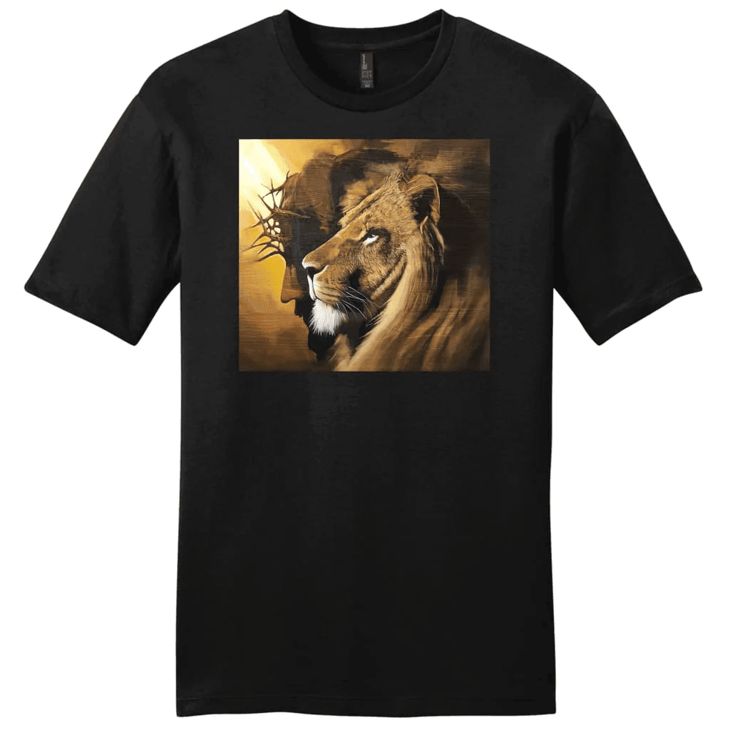 The Lion of Judah Jesus Christ t-shirt, Men's Christian t-shirts, Jesus shirts