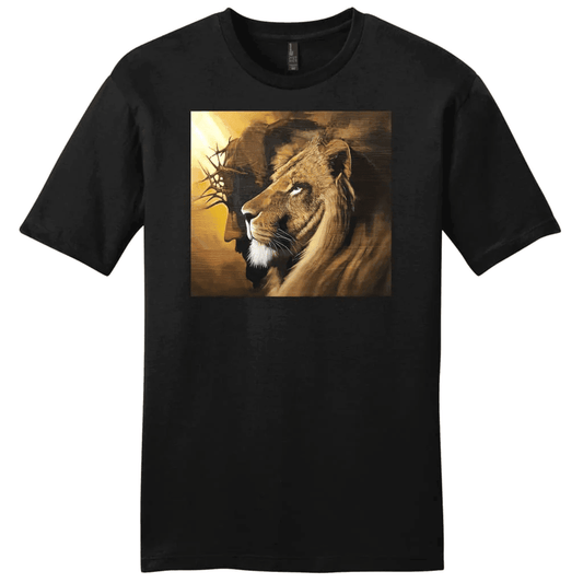 The Lion of Judah Jesus Christ t-shirt, Men's Christian t-shirts, Jesus shirts