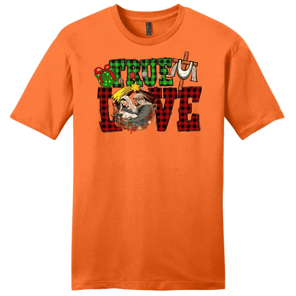 True love, Buffalo plaid, Christmas Men's t-shirt