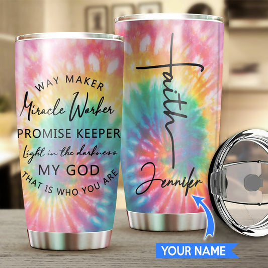 Way Maker Lyric Stainless Steel Tumbler