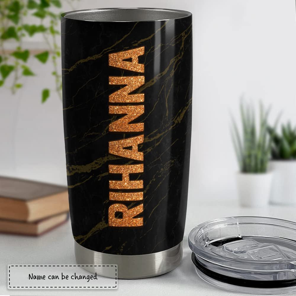 Personalized Black Queen Tumbler Melanin Tumbler Afro Black Girl