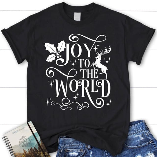 Christian Christmas t-shirts, Joy to the world Women's t-shirt
