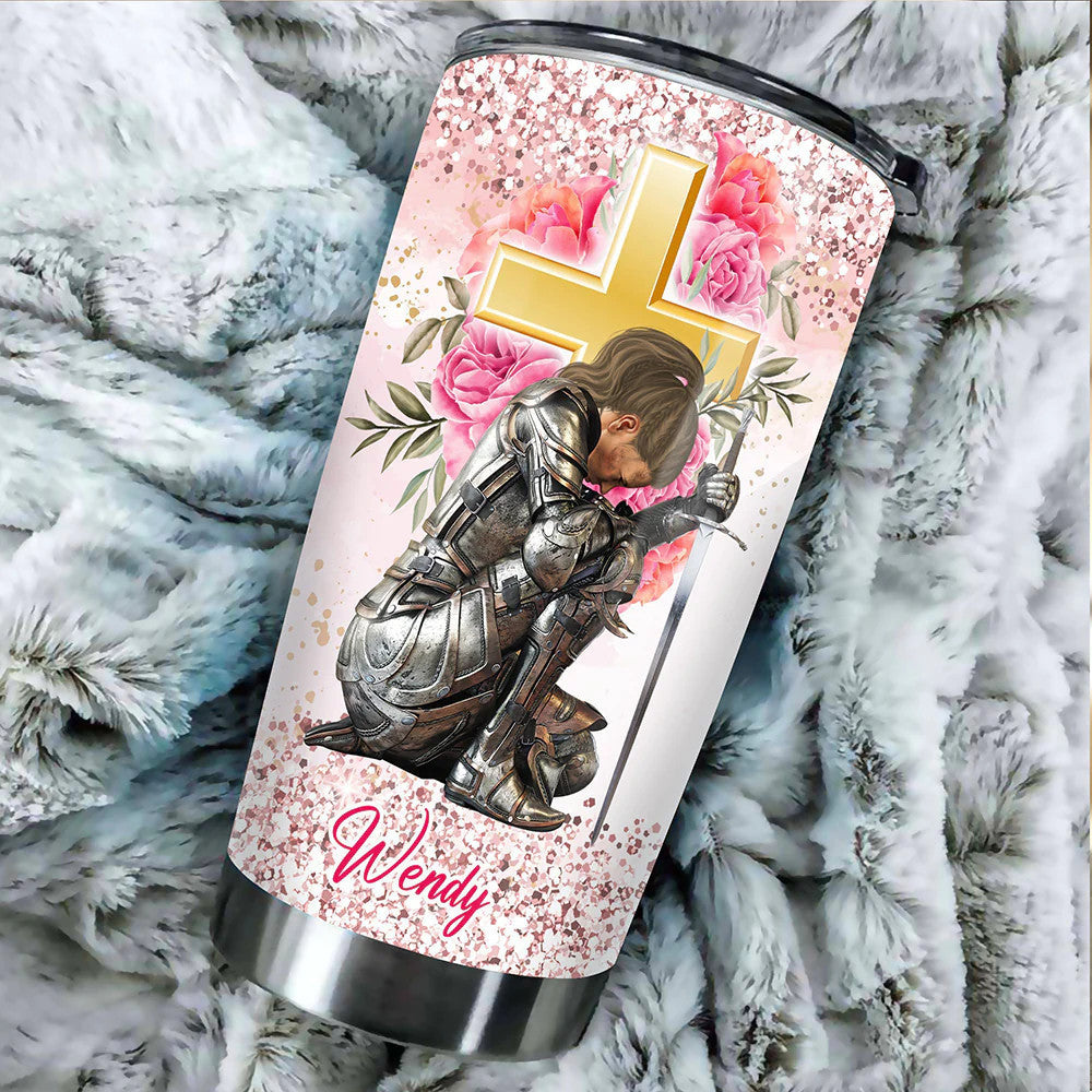 Personalized You Are Beautiful Victorious Enough Created Strong Amazing Tumbler