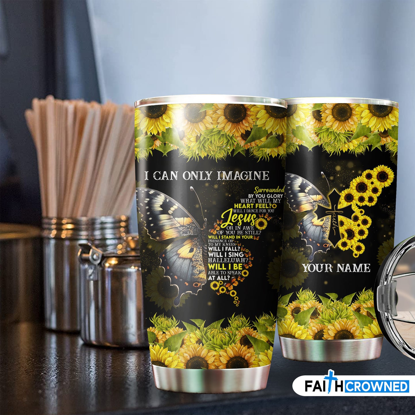 Premium Tumbler Personalized for Christians